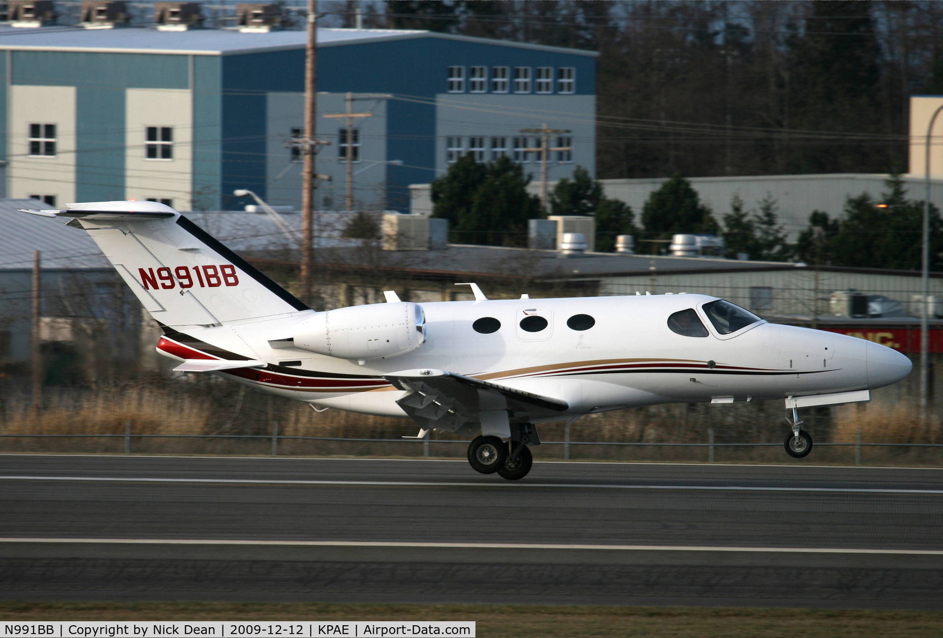 N991BB, Cessna 510 Citation Mustang C/N 510-0256, KPAE