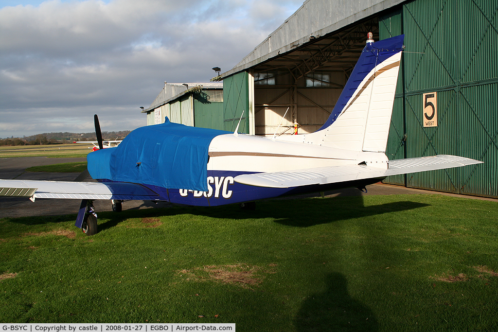 G-BSYC, 1977 Piper PA-32R-300 Cherokee Lance C/N 32R-7780159, seen @ Wolverhampton