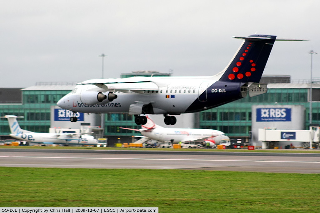 OO-DJL, 1995 British Aerospace Avro 146-RJ85 C/N E.2273, Brussels Airlines