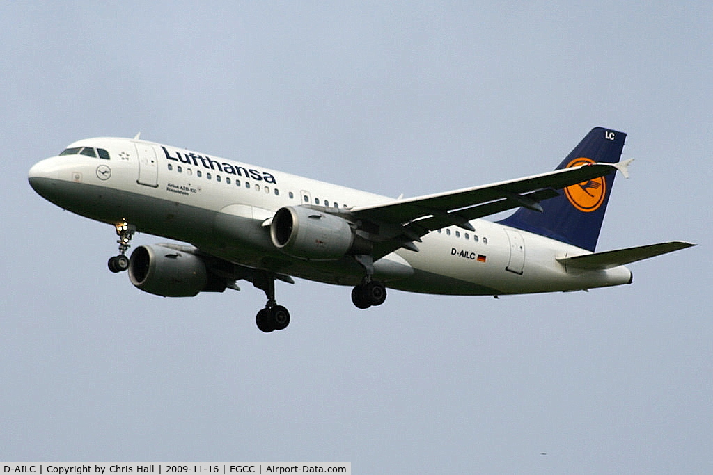 D-AILC, 1996 Airbus A319-114 C/N 616, Lufthansa