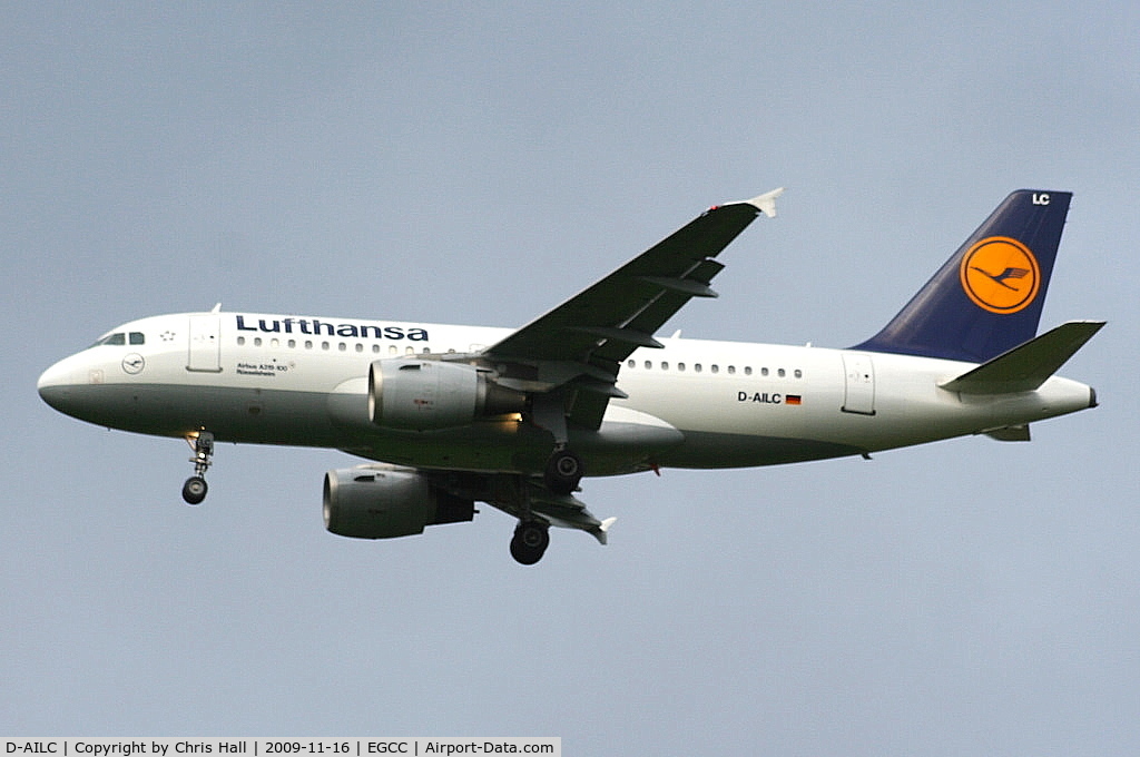 D-AILC, 1996 Airbus A319-114 C/N 616, Lufthansa