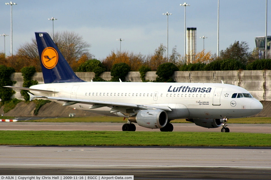 D-AILN, 1997 Airbus A319-114 C/N 700, Lufthansa