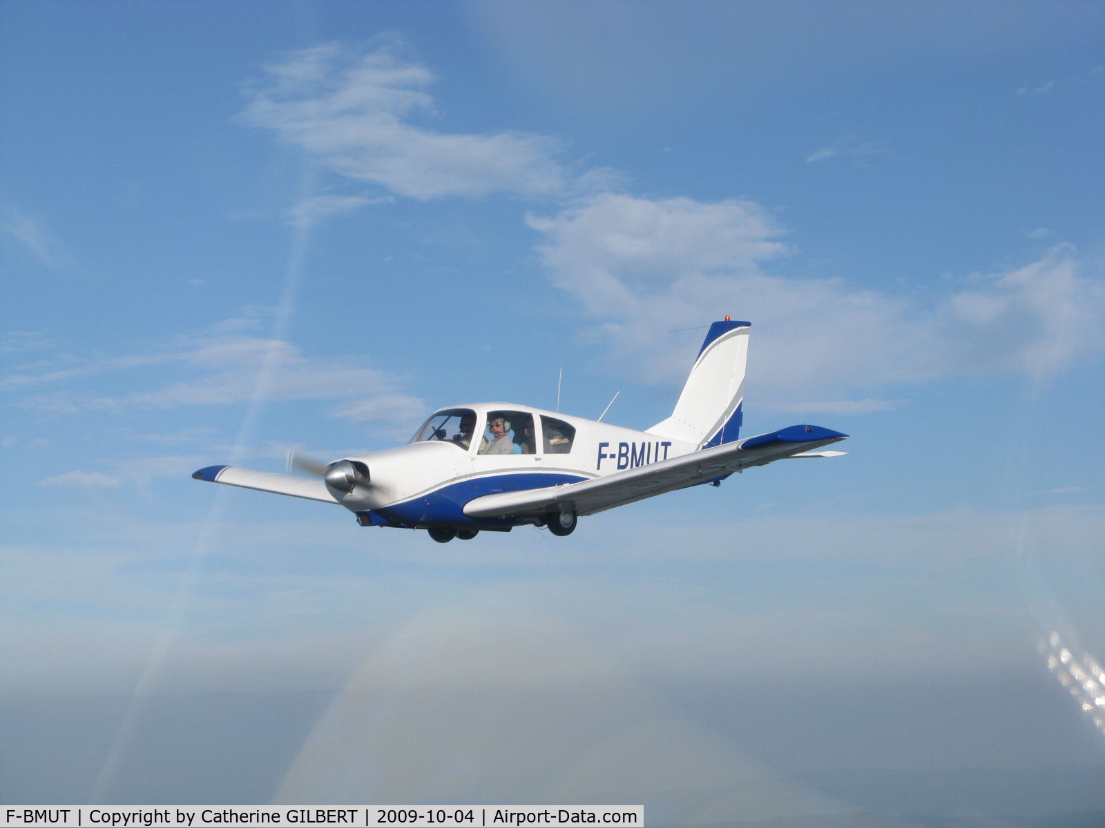 F-BMUT, Gardan GY-80-180 Horizon C/N 140, Flying in Provence (France)