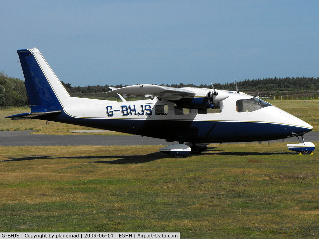 G-BHJS, 1978 Partenavia P-68B C/N 172, Taken from the Flying Club