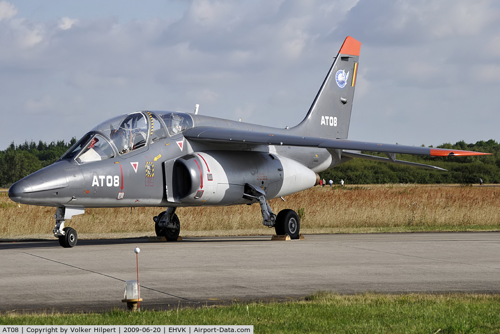 AT08, Dassault-Dornier Alpha Jet 1B C/N B08/1024, at Volkel