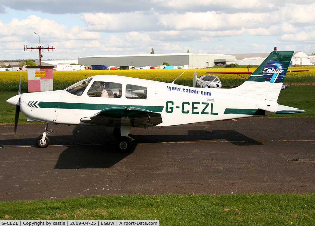 G-CEZL, 1989 Piper PA-28-161 Cadet C/N 2841247, seen @ Wellesbourne Mountford