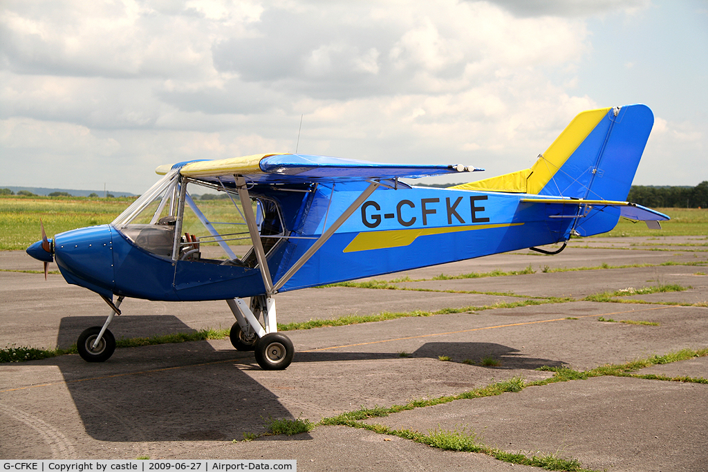 G-CFKE, 2008 Raj Hamsa X-Air Hawk C/N PFA 340-14752, seen @ Weston Zoyland