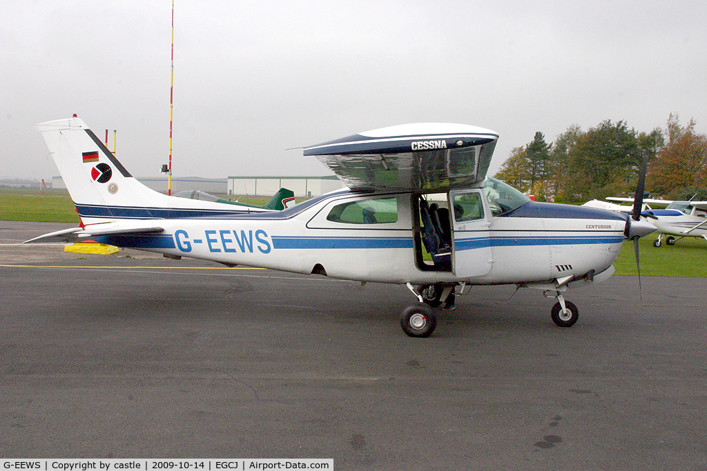 G-EEWS, 1981 Cessna T210N Turbo Centurion C/N 210-64341, seen @ Sherburn in Elmet