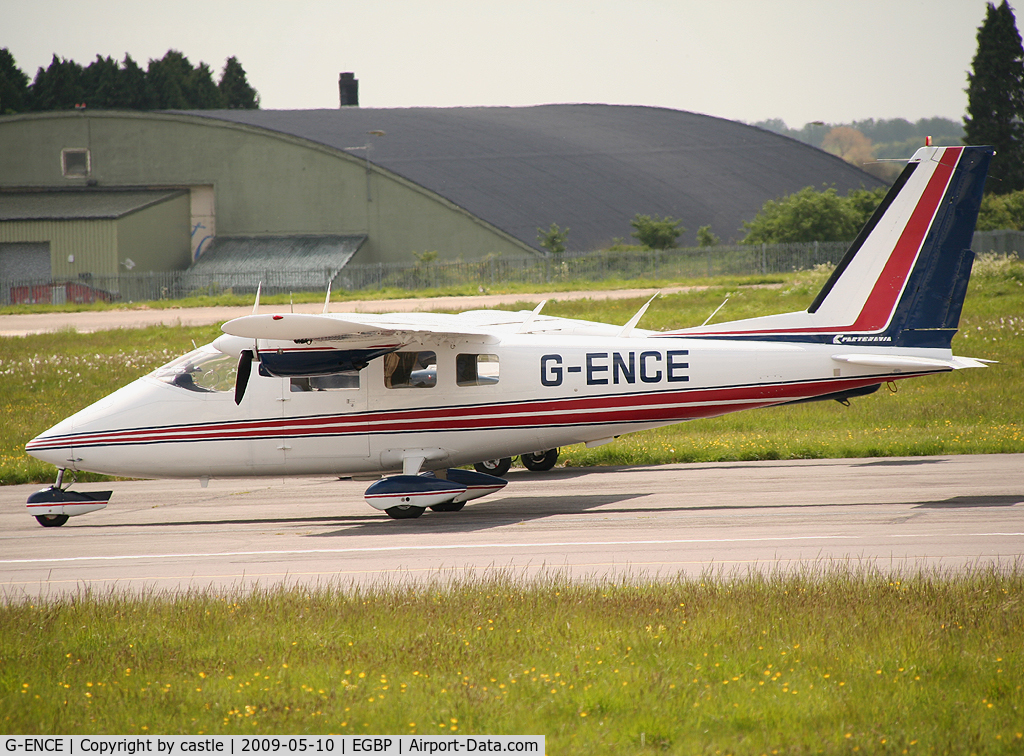 G-ENCE, 1978 Partenavia P-68B C/N 141, seen @ Kemble