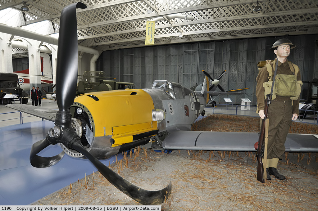 1190, Messerschmitt Bf-109E-3 C/N 1190, Me-109E-3