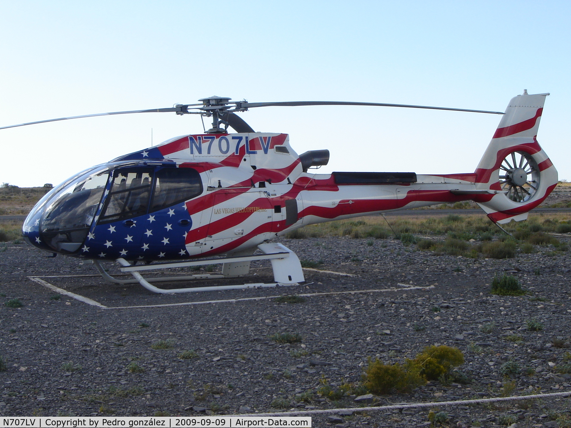 N707LV, 2008 Eurocopter EC-130B-4 (AS-350B-4) C/N 4388, N707LV In Grand Canyon