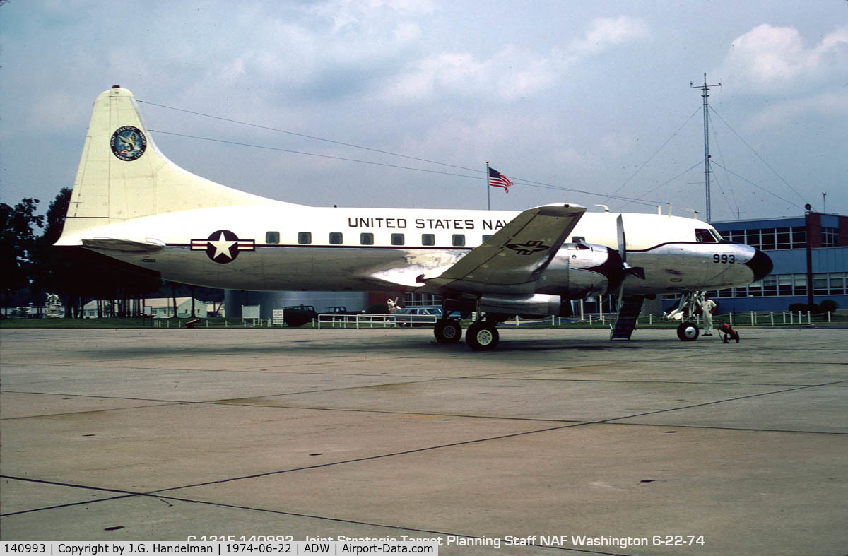 140993, 1953 Convair C-131F (R4Y-1) Samaritan C/N 276, At NAFWashington 6-22-74