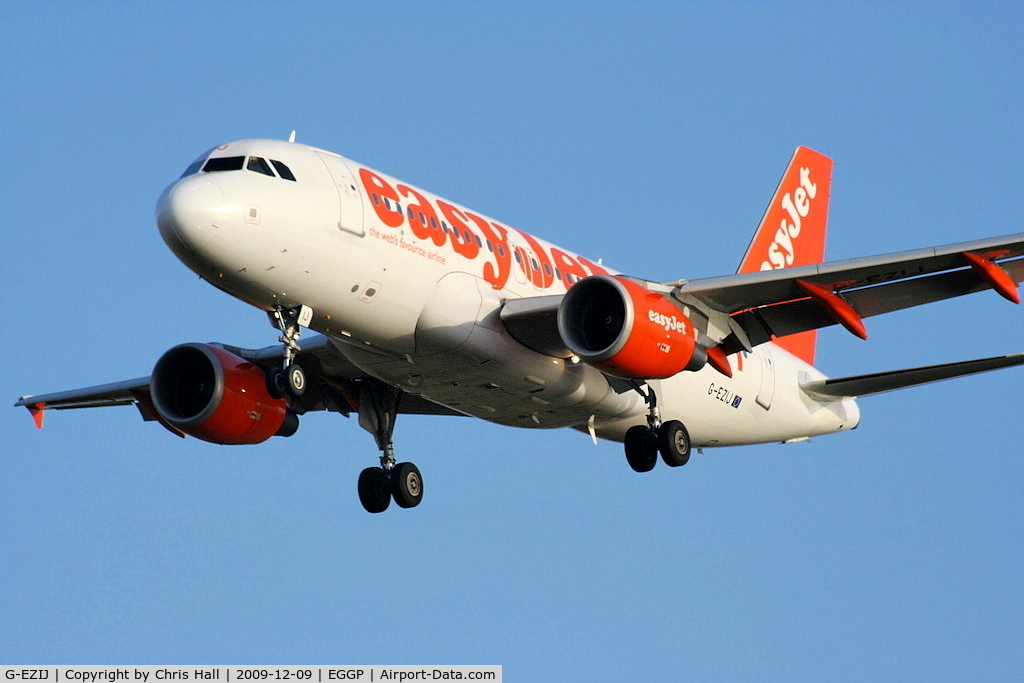 G-EZIJ, 2005 Airbus A319-111 C/N 2477, Easyjet