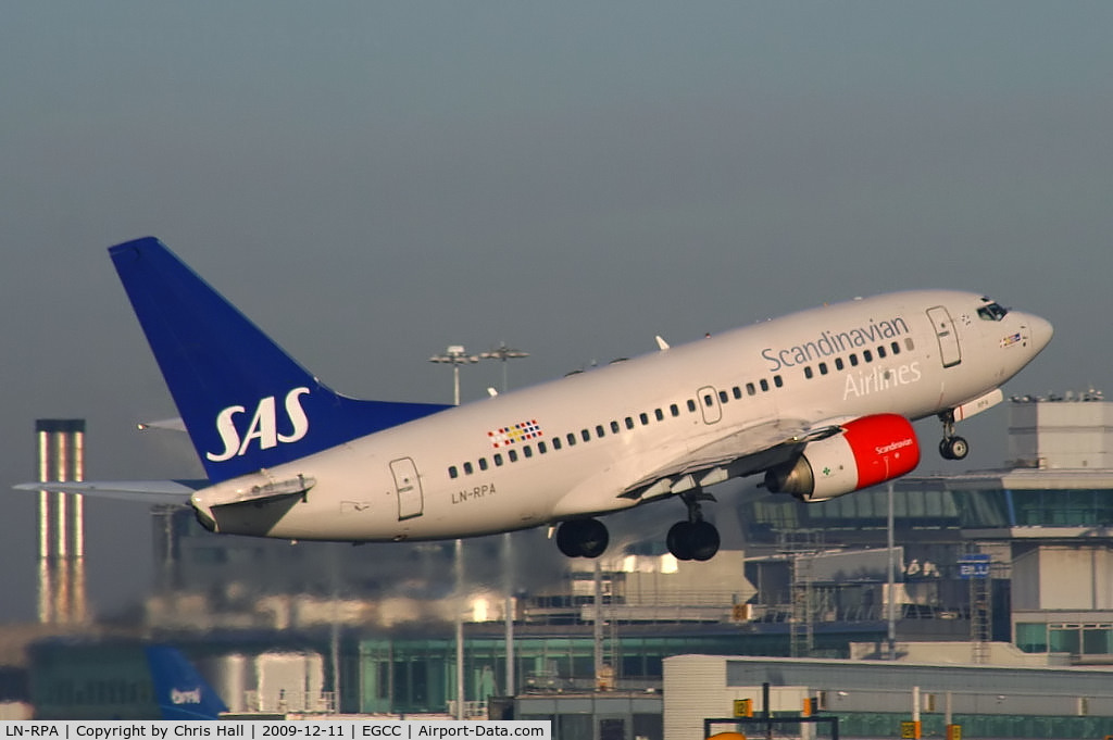 LN-RPA, 1998 Boeing 737-683 C/N 28290, Scandinavian Airlines