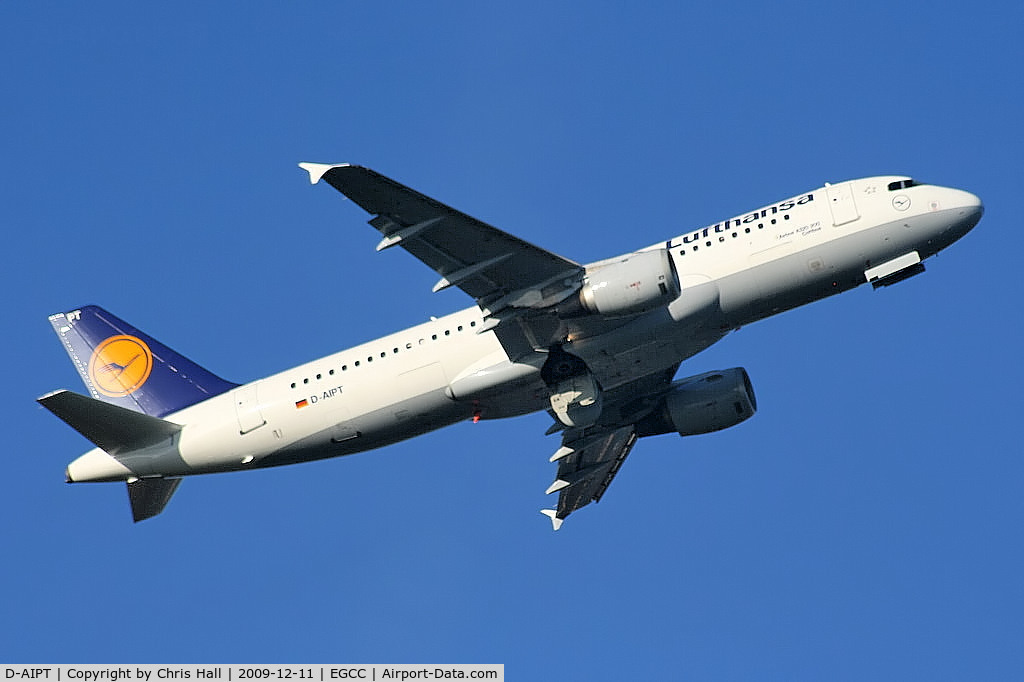 D-AIPT, 1990 Airbus A320-211 C/N 117, Lufthansa