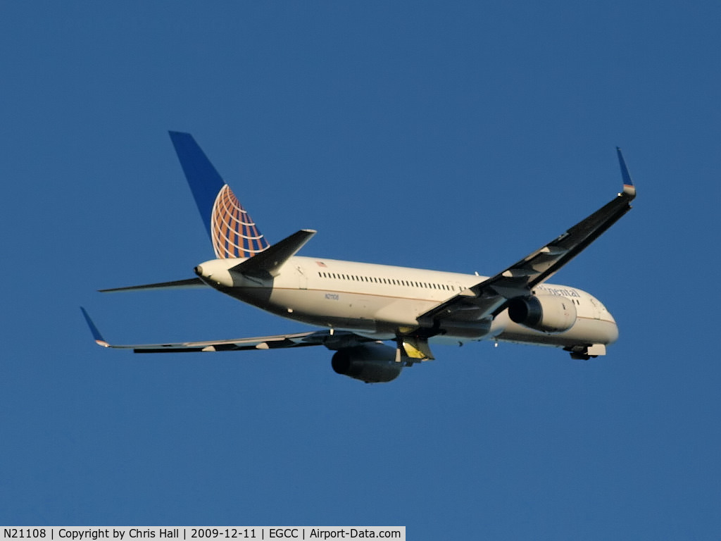 N21108, 1994 Boeing 757-224 C/N 27298, Continental Airlines