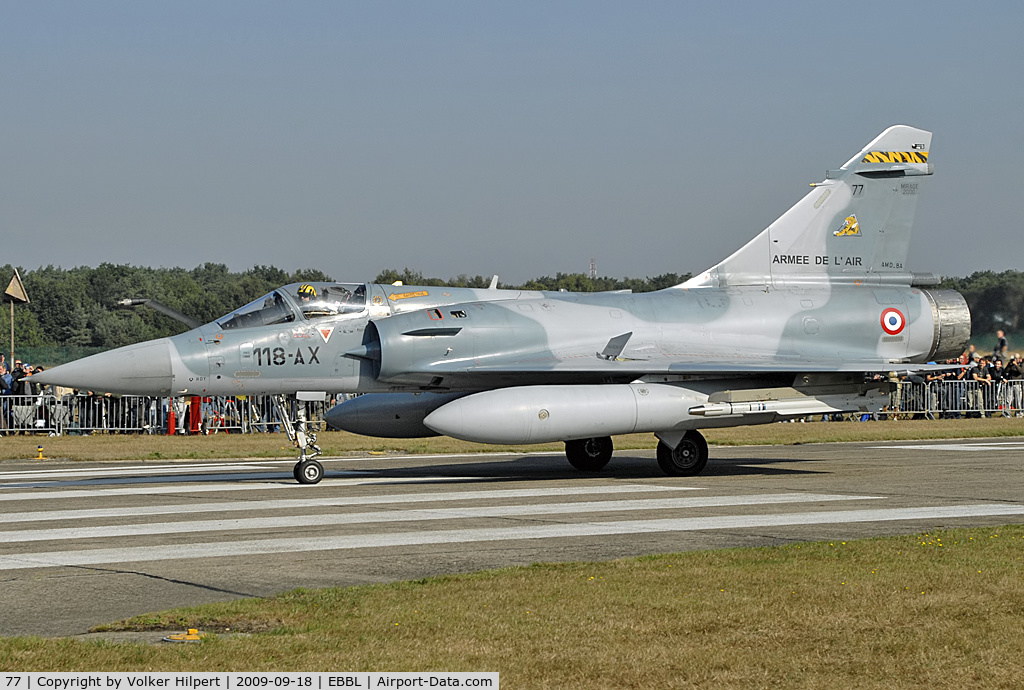 77, Dassault Mirage 2000-5F C/N 317, Tiger Meet