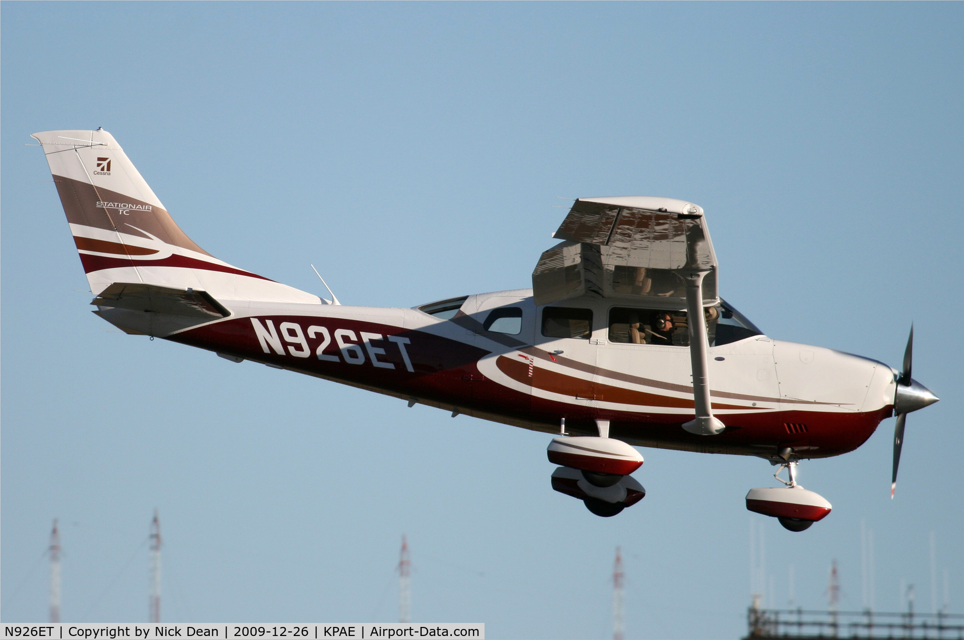 N926ET, 2008 Cessna T206H Turbo Stationair C/N T20608886, KPAE