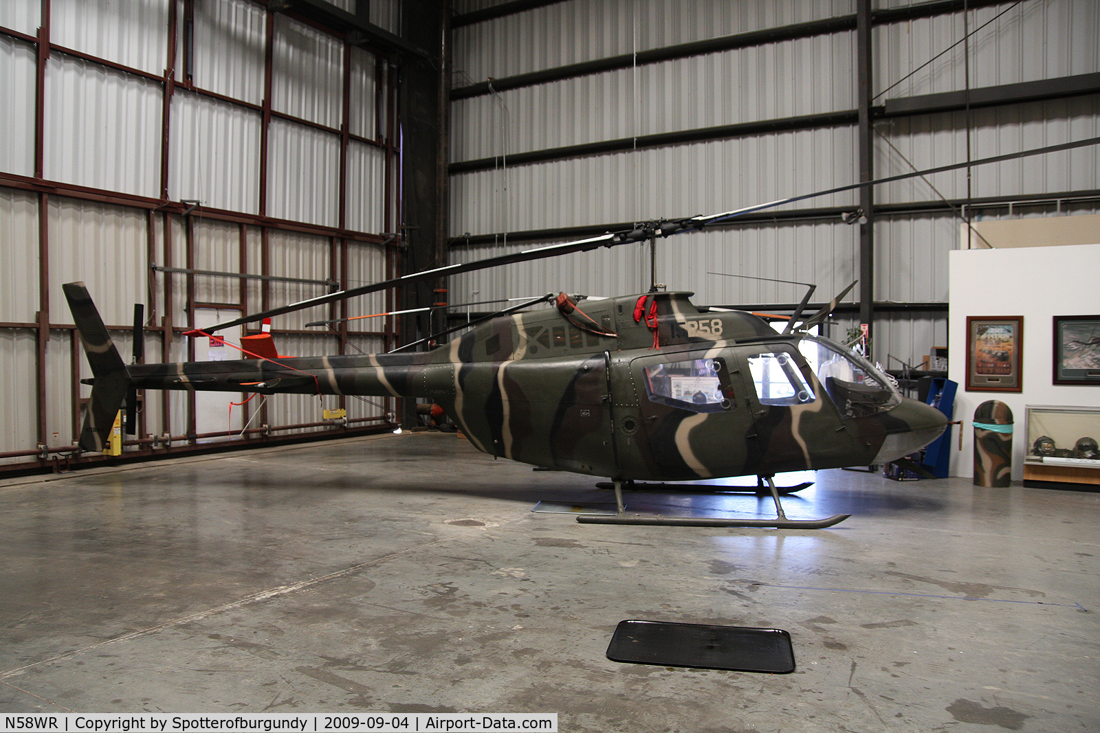 N58WR, 1971 Bell OH-58C C/N 70-15258 (40809), Taken at Murietta airport