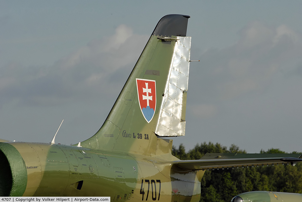 4707, Aero L-39ZA Albatros C/N 934707, at EBVK