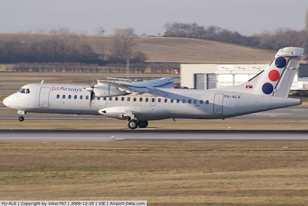 YU-ALS, 1990 ATR 72-201 C/N 162, Jat Airways Aérospatiale ATR-72