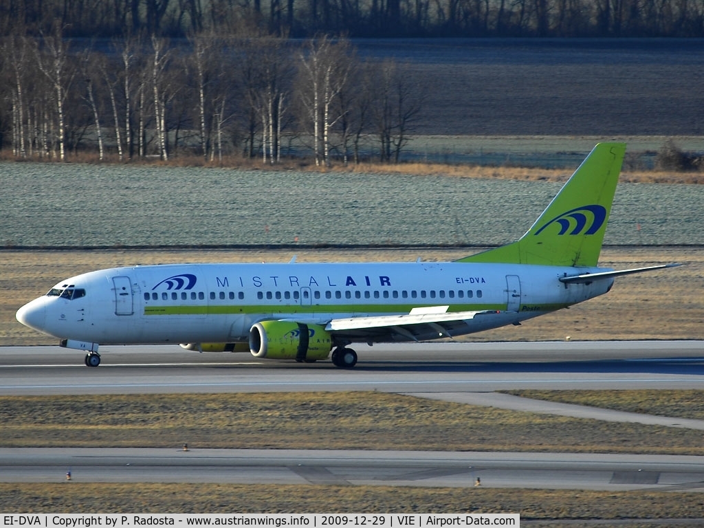 EI-DVA, 1991 Boeing 737-36E(QC) C/N 25159, Classic 737 - note the cargo door!