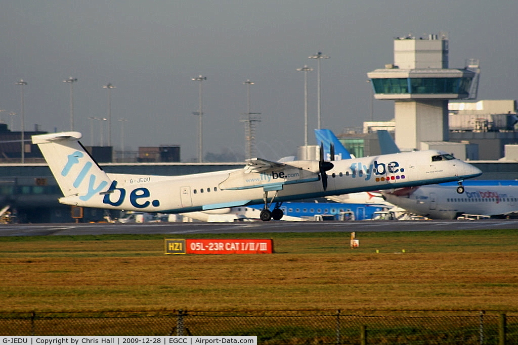 G-JEDU, 2004 De Havilland Canada DHC-8-402Q Dash 8 C/N 4089, flybe