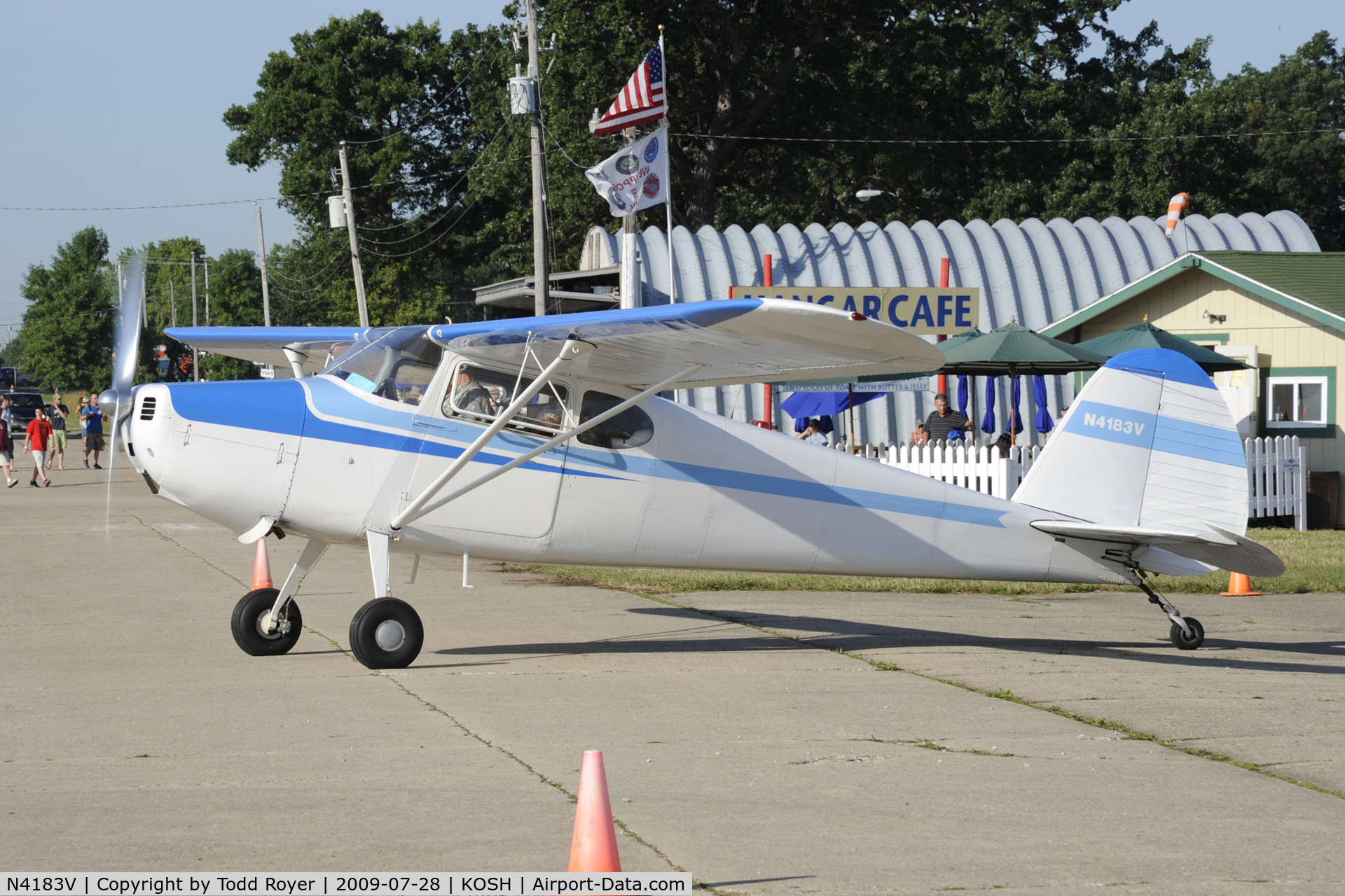 N4183V, 1948 Cessna 170 C/N 18516, EAA AIRVENTURE 2009