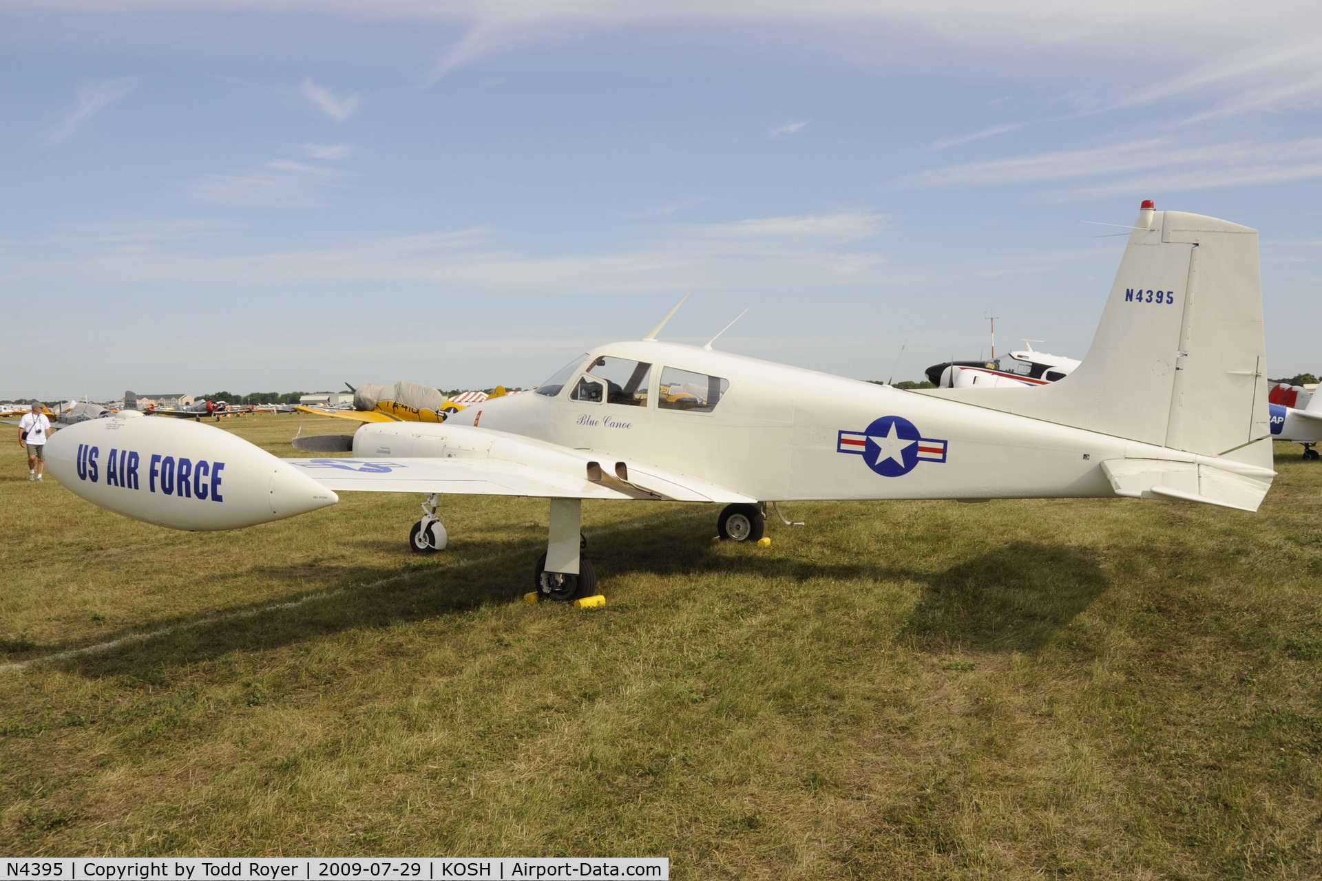 N4395, 1958 Cessna U-3A Blue Canoe (310A) C/N 38114, EAA AIRVENTURE 2009