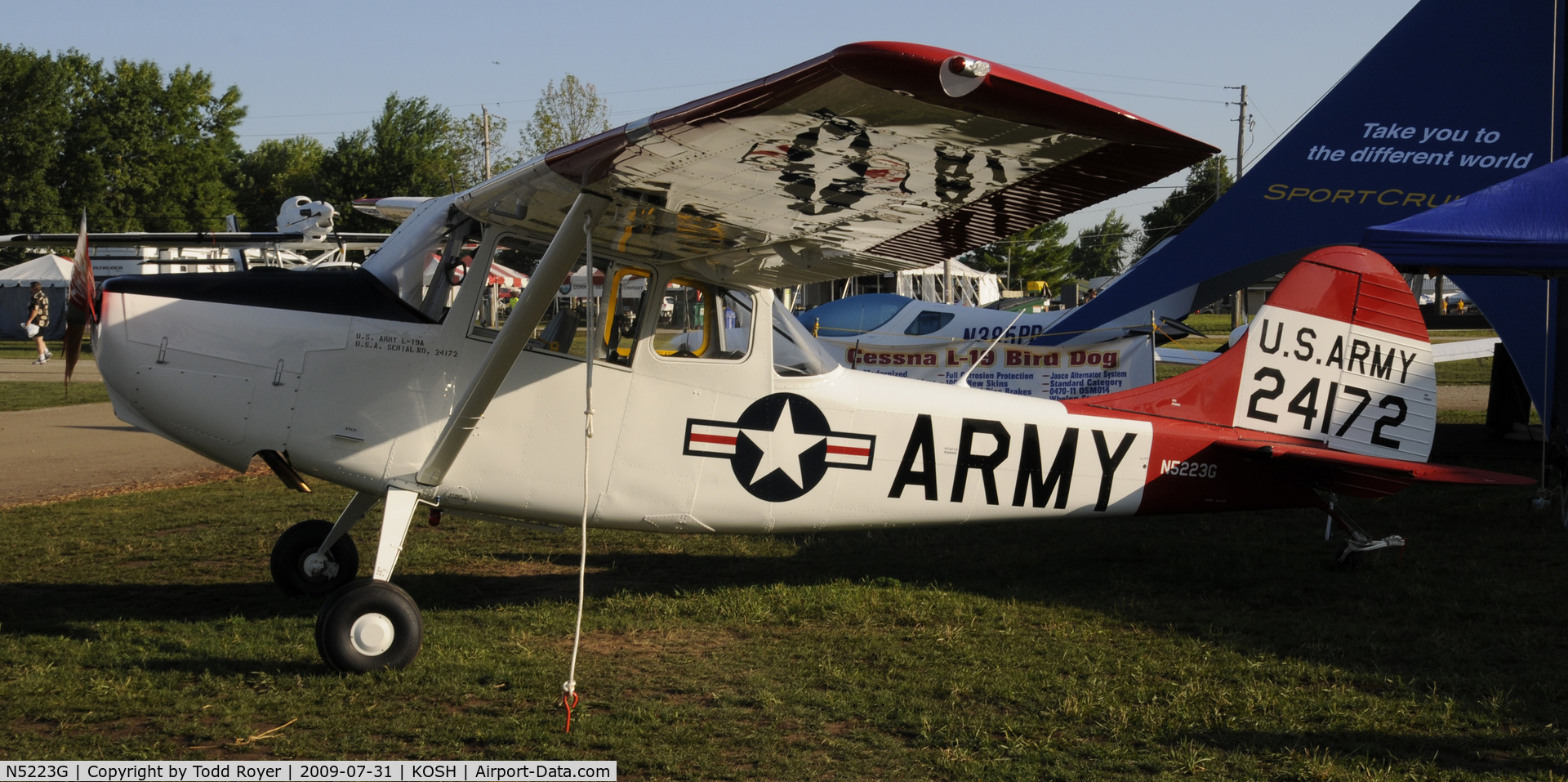 N5223G, 1951 Cessna 305A C/N 22606, EAA AIRVENTURE 2009