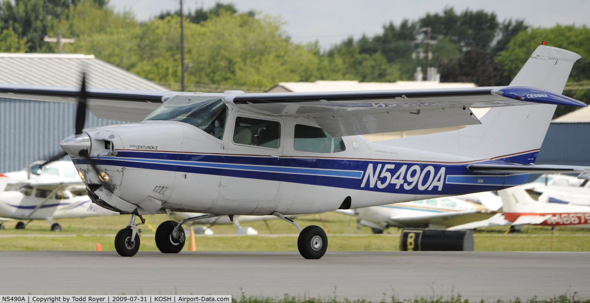 N5490A, 1979 Cessna T210N Turbo Centurion C/N 21063467, EAA AIRVENTURE 2009