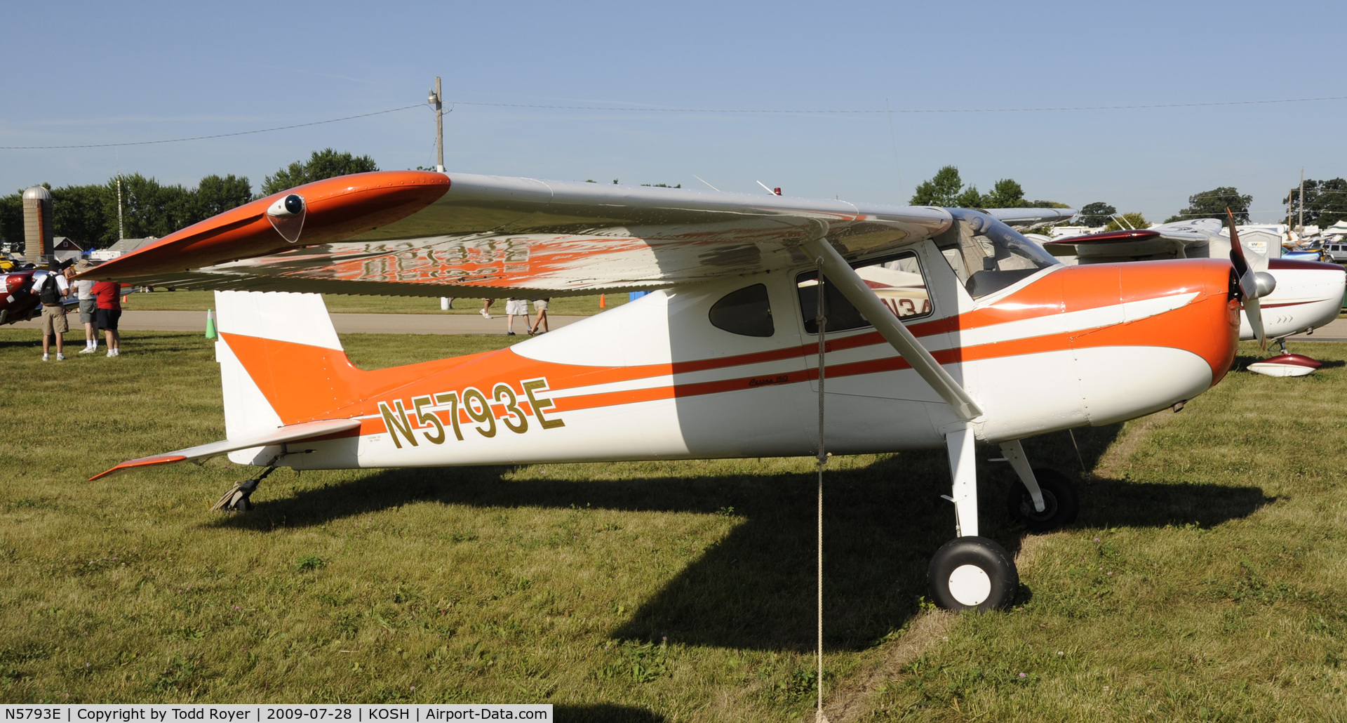 N5793E, 1959 Cessna 150 C/N 17293, EAA AIRVENTURE 2009
