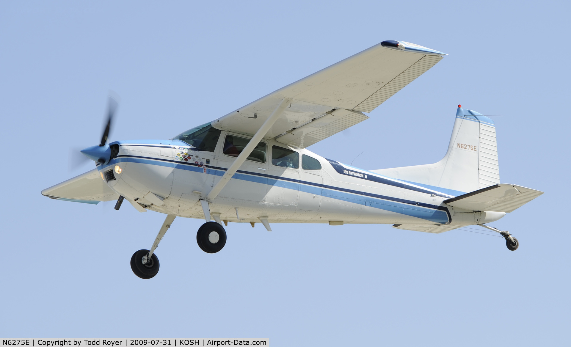 N6275E, 1980 Cessna A185F Skywagon 185 C/N 18504017, EAA AIRVENTURE 2009