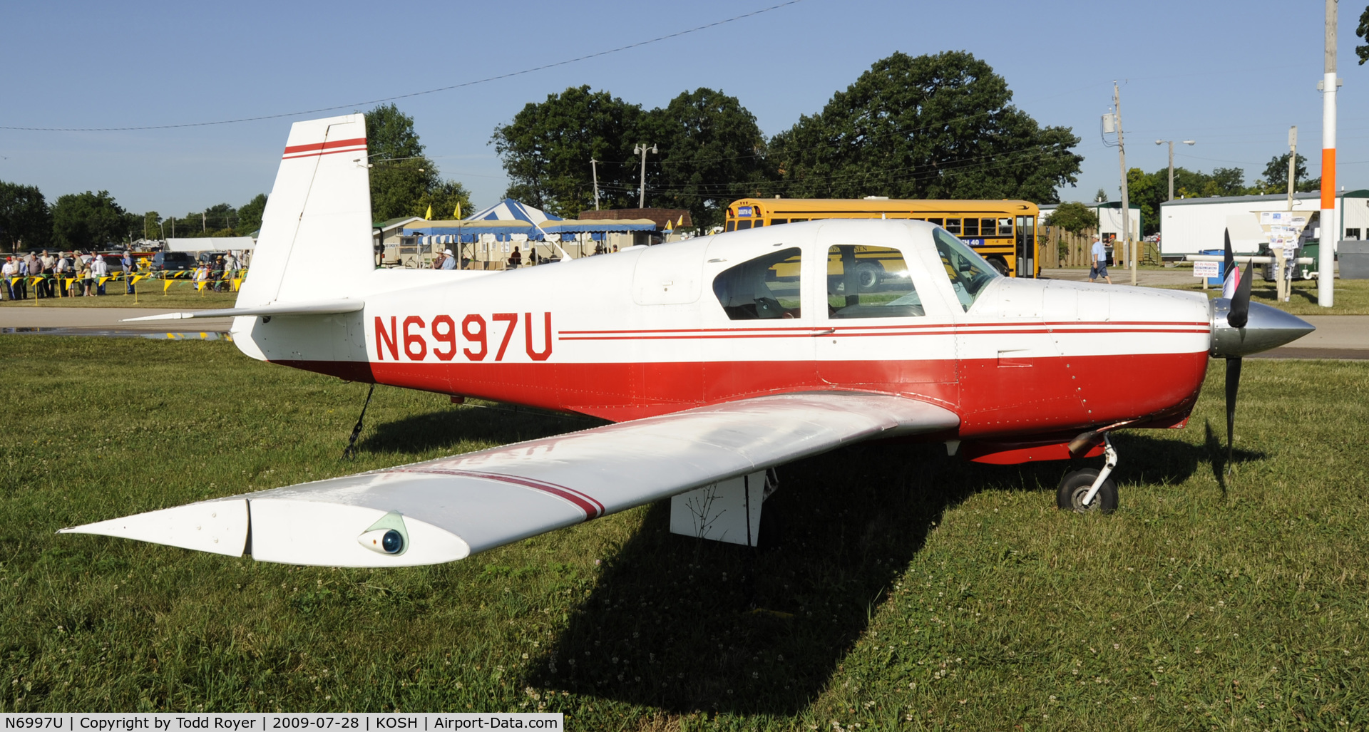 N6997U, 1964 Mooney M20C Ranger C/N 2718, EAA AIRVENTURE 2009