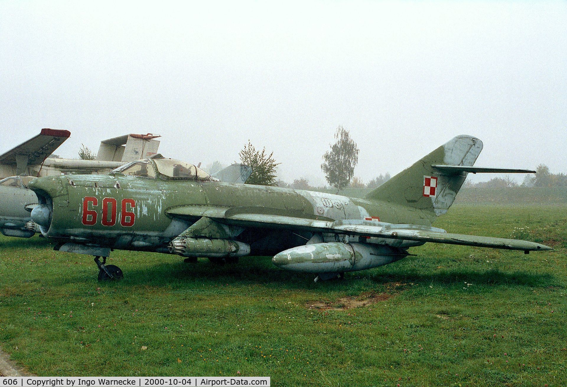 606, PZL-Mielec Lim-6M C/N 1D 06-06, WSK LiM-6M (MiG-17PF) FRESCO of the polish air force at the Muzeum Lotnictwa i Astronautyki, Krakow