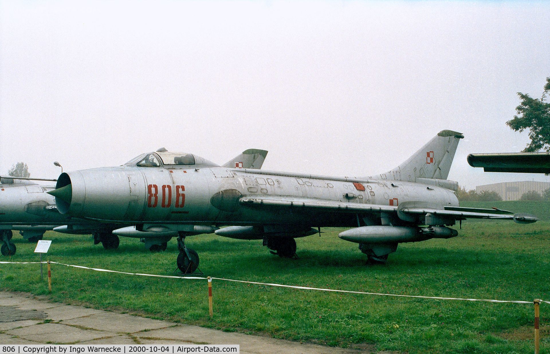 806, Sukhoi Su-7BKL C/N 7806, Sukhoi Su-7BKL Fitter-A at the Muzeum Lotnictwa i Astronautyki, Krakow