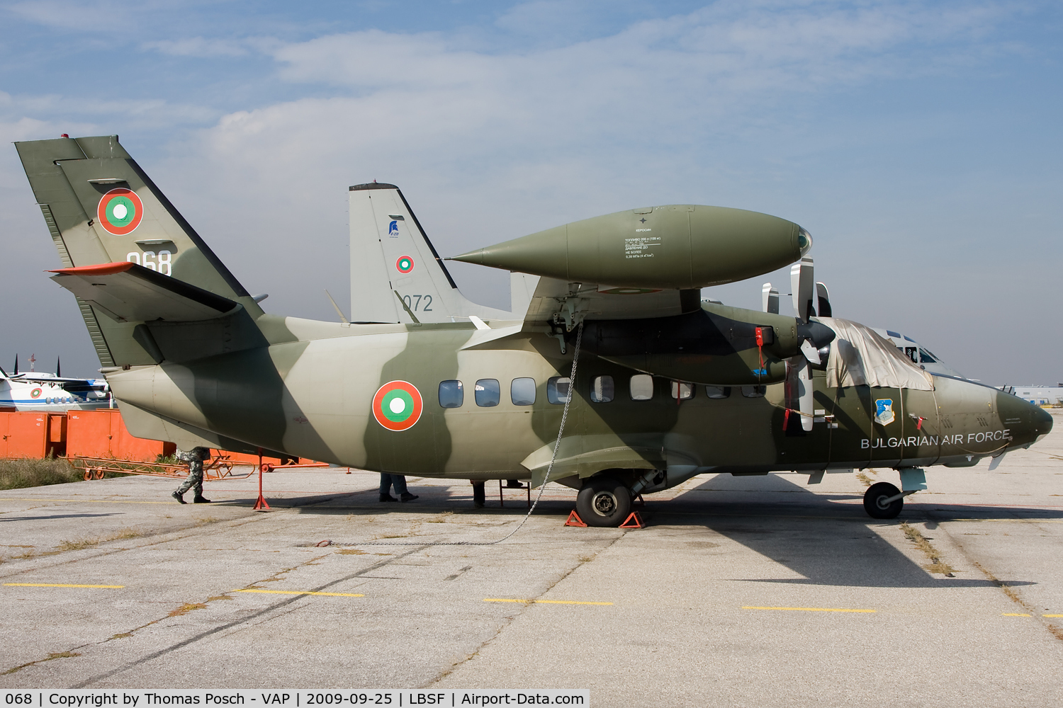 068, Let L-410UVP-E3 Turbolet C/N 902522, Bulgaria - Air Force