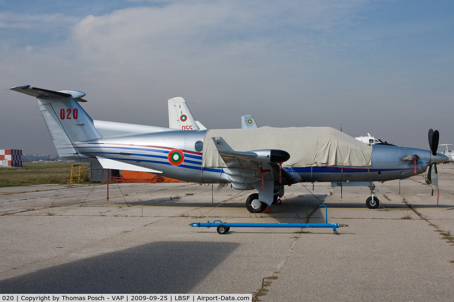 020, 2003 Pilatus PC-12M Eagle C/N 518, Bulgaria - Air Force
