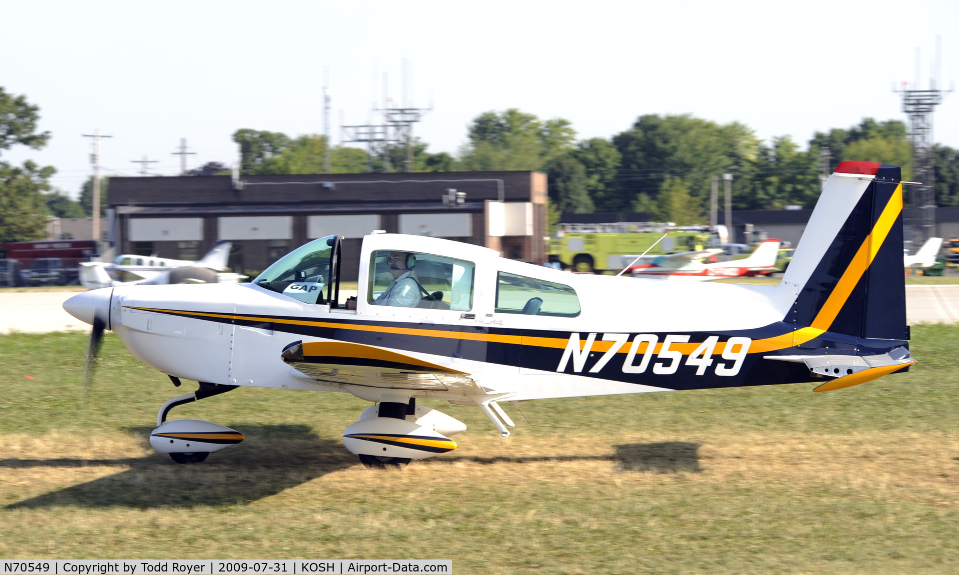 N70549, 1993 American General AG-5B Tiger C/N 10152, EAA AIRVENTURE 2009