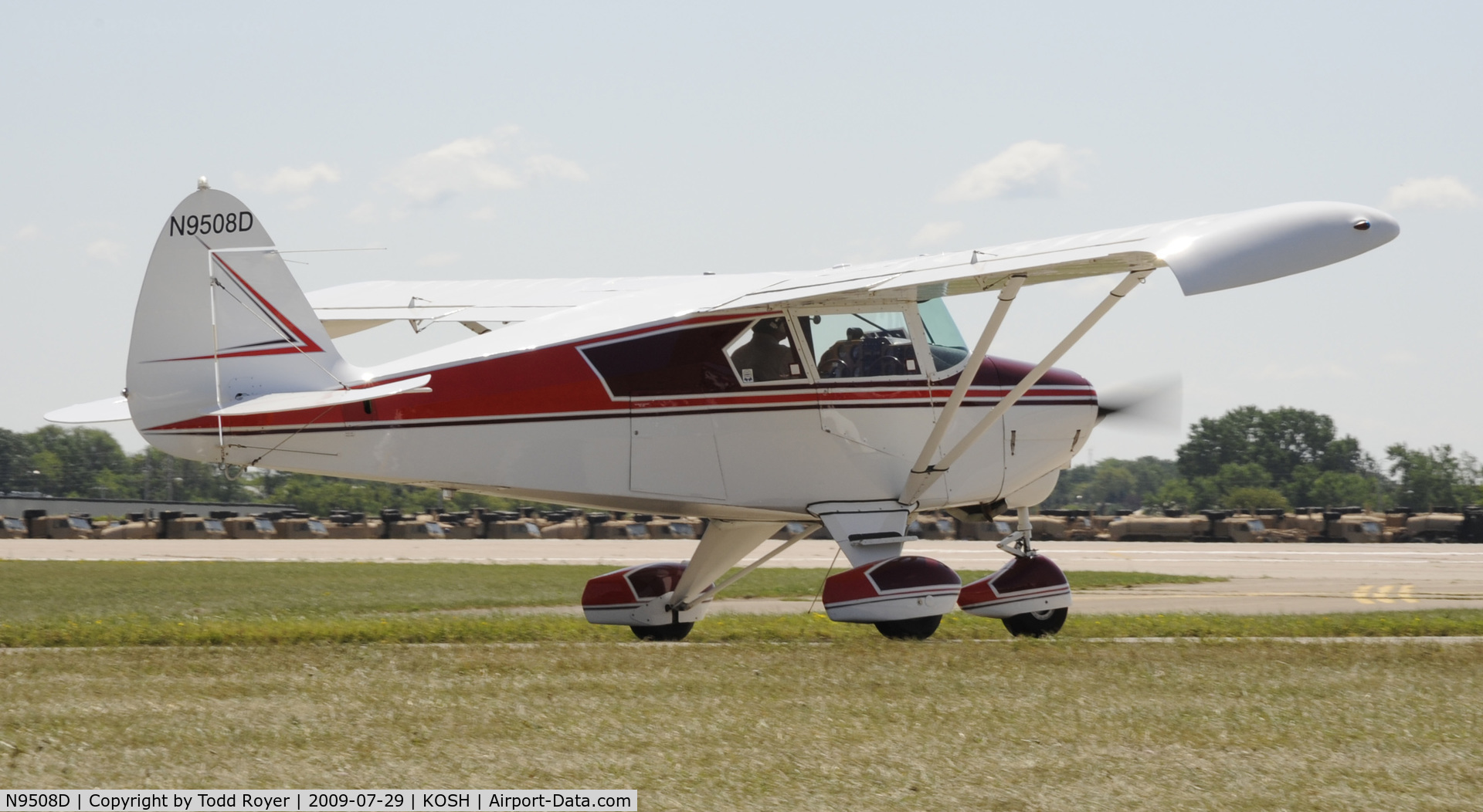N9508D, 1958 Piper PA-22-160 Tri Pacer C/N 22-6423, EAA AIRVENTURE 2009
