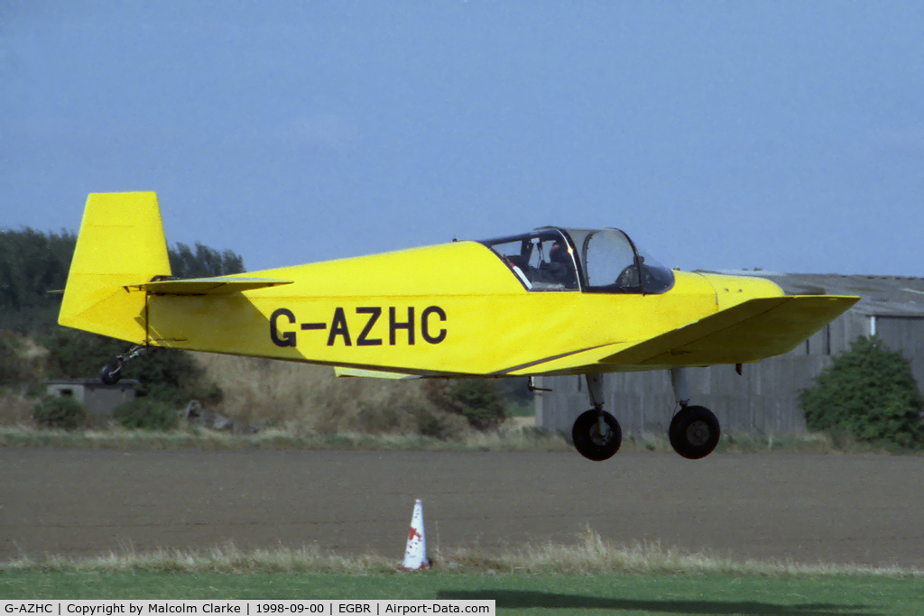 G-AZHC, 1958 Wassmer (Jodel) D-112 Club C/N 585, Jodel D-112 at Breighton Airfield, UK in 1998.