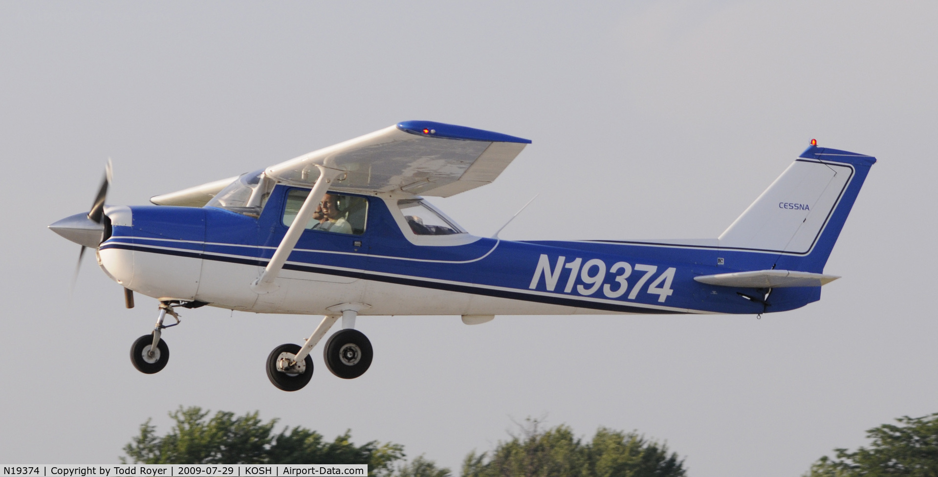 N19374, 1973 Cessna 150L C/N 15074374, EAA AIRVENTURE 2009