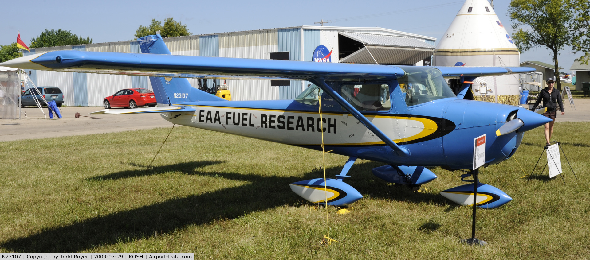 N23107, 1968 Cessna 150H C/N 15068729, EAA AIRVENTURE 2009