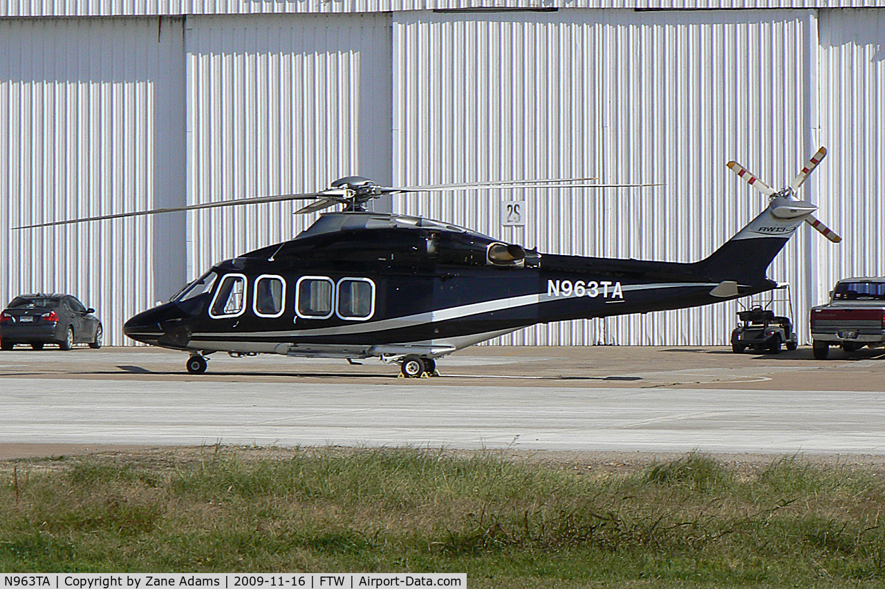 N963TA, 2008 AgustaWestland AW-139 C/N 41019, At Meacham Field