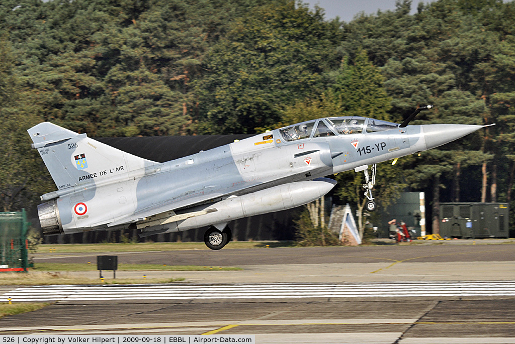 526, Dassault Mirage 2000B C/N 407, Mirage 2000B