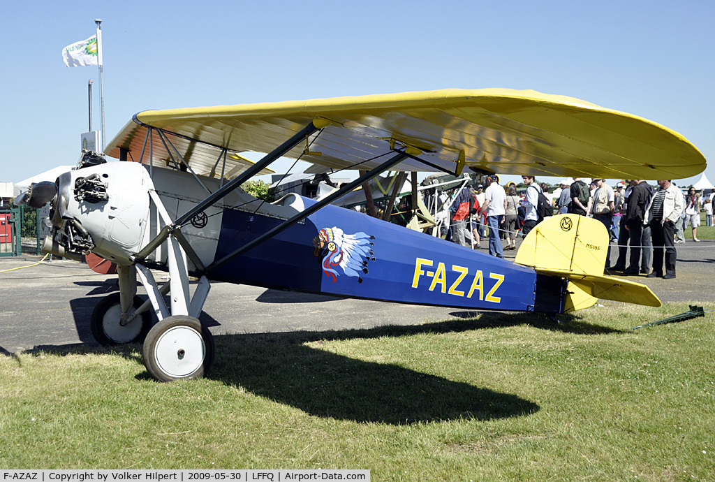 F-AZAZ, Morane-Saulnier MS-185 C/N 01, at lffq