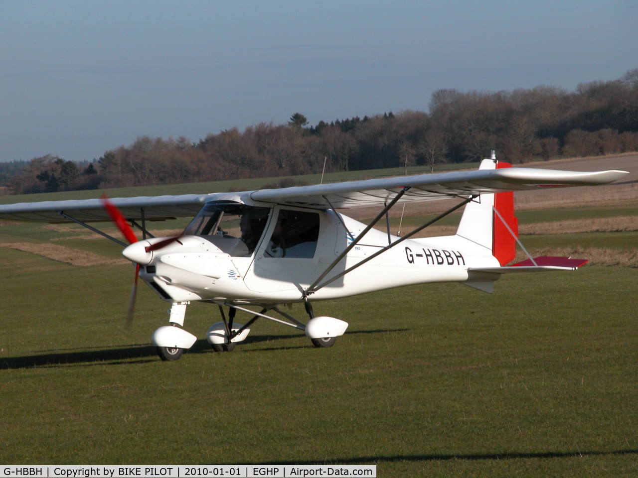 G-HBBH, 2006 Comco Ikarus C42 FB100 C/N 0608-6835, NEW YEARS DAY FLY-IN