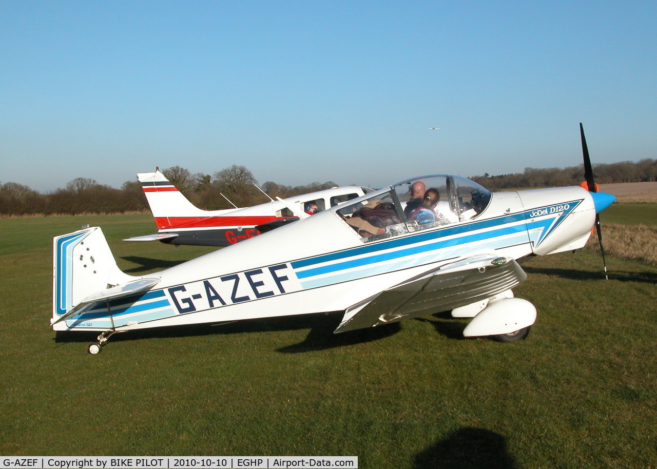 G-AZEF, 1966 Wassmer (Jodel) D-120 Paris-Nice C/N 321, NEW YEARS DAY FLY-IN