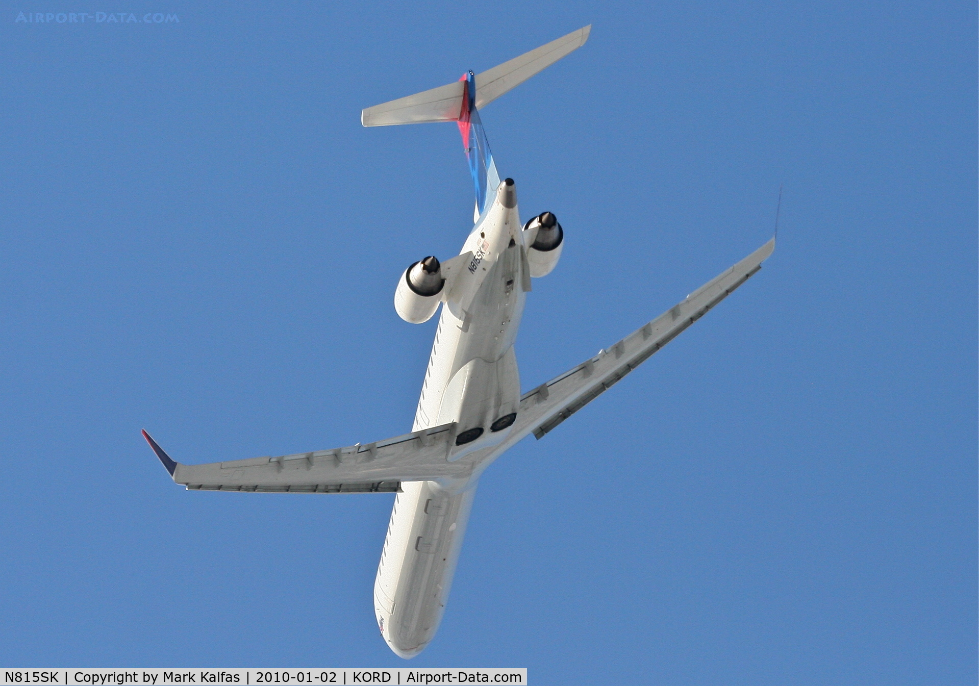 N815SK, 2006 Bombardier CRJ-900ER (CL-600-2D24) C/N 15101, SkyWest CRJ9, SKW4665, 32L departure KORD to KATL.