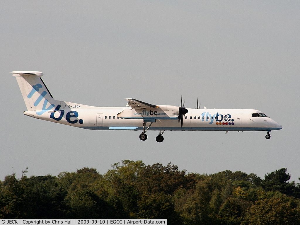 G-JECK, 2005 De Havilland Canada DHC-8-402Q Dash 8 C/N 4113, flybe